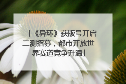 《异环》获版号开启二测招募，都市开放世界赛道竞争升温
