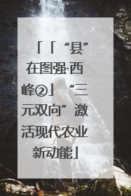 「“县”在图强·西峰②」“三元双向”激活现代农业新动能