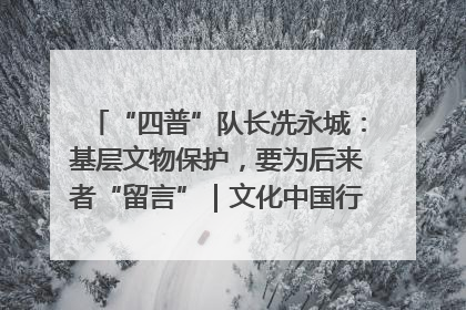 “四普”队长冼永城：基层文物保护，要为后来者“留言”｜文化中国行·我在广东找文物