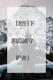 烈日下的高速守护者
