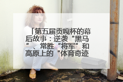 第五届贡嘎杯的幕后故事：逆袭“黑马”、常胜“将军”和高原上的“体育奇迹”丨微纪录