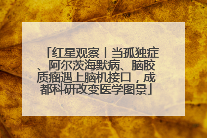 红星观察丨当孤独症、阿尔茨海默病、脑胶质瘤遇上脑机接口，成都科研改变医学图景