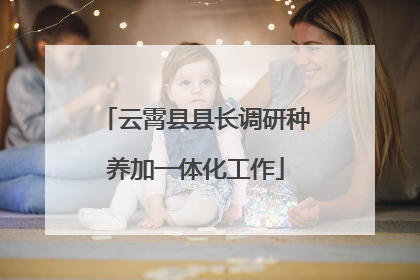 云霄县县长调研种养加一体化工作