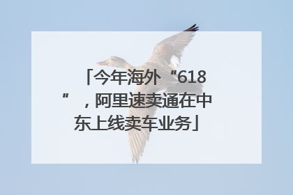 今年海外“618”，阿里速卖通在中东上线卖车业务