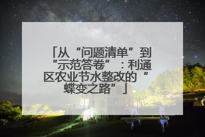 从“问题清单”到“示范答卷”：利通区农业节水整改的“蝶变之路”