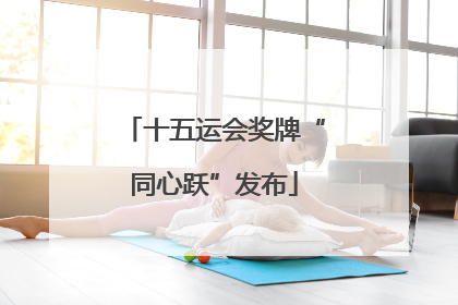 十五运会奖牌“同心跃”发布