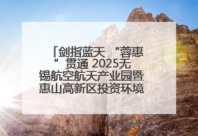 剑指蓝天 “蓉惠”贯通 2025无锡航空航天产业园暨惠山高新区投资环境推介会在成都举行