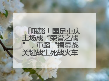 哦豁！国足重庆主场成“荣誉之战”，重蹈“揭幕战关键战生死战火车站”轮回