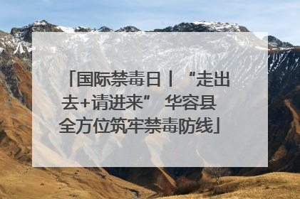 国际禁毒日丨“走出去+请进来” 华容县全方位筑牢禁毒防线