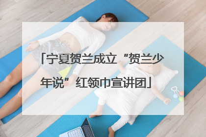 宁夏贺兰成立“贺兰少年说”红领巾宣讲团