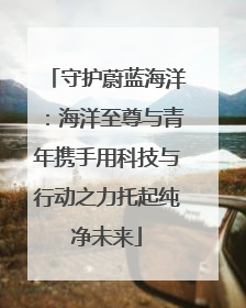 守护蔚蓝海洋：海洋至尊与青年携手用科技与行动之力托起纯净未来
