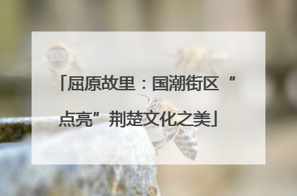 屈原故里：国潮街区“点亮”荆楚文化之美