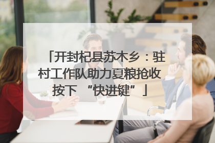 开封杞县苏木乡：驻村工作队助力夏粮抢收按下 “快进键”