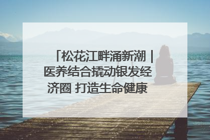 松花江畔涌新潮｜医养结合撬动银发经济圈 打造生命健康产业新样本