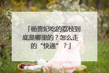 杨贵妃吃的荔枝到底是哪里的？怎么走的“快递”？