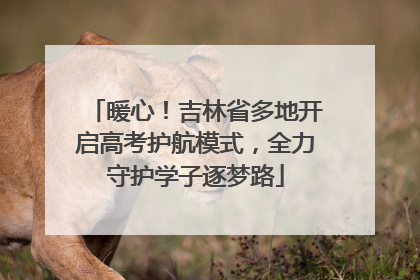 暖心！吉林省多地开启高考护航模式，全力守护学子逐梦路