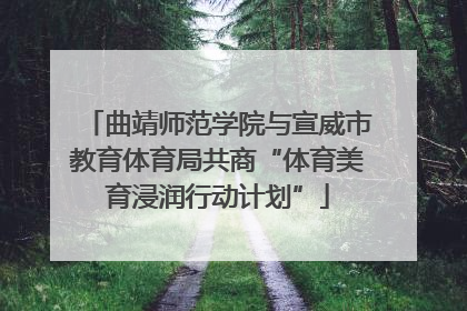 曲靖师范学院与宣威市教育体育局共商“体育美育浸润行动计划”