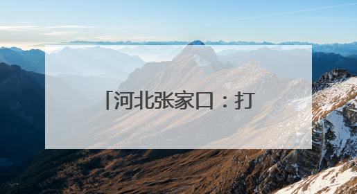 河北张家口：打造现代化集群式汽车产业基地