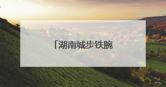 湖南城步铁腕护耕地保粮安