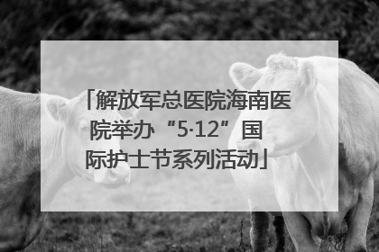 解放军总医院海南医院举办“5·12”国际护士节系列活动