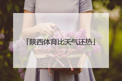 陕西体育比天气还热