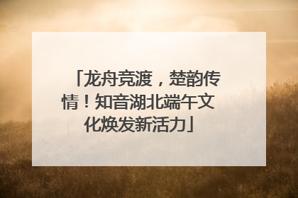 龙舟竞渡，楚韵传情！知音湖北端午文化焕发新活力