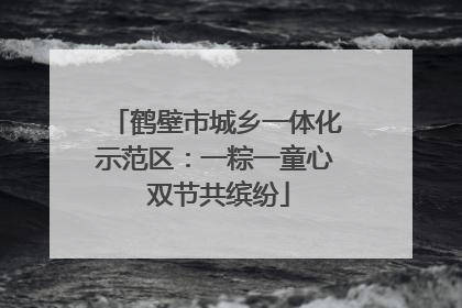 鹤壁市城乡一体化示范区：一粽一童心 双节共缤纷